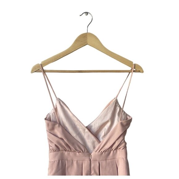 NBD Revolve Romper Size S Fairy Coquette Feminine Pink Rave Festival Ruffle Tie - Picture 6 of 9